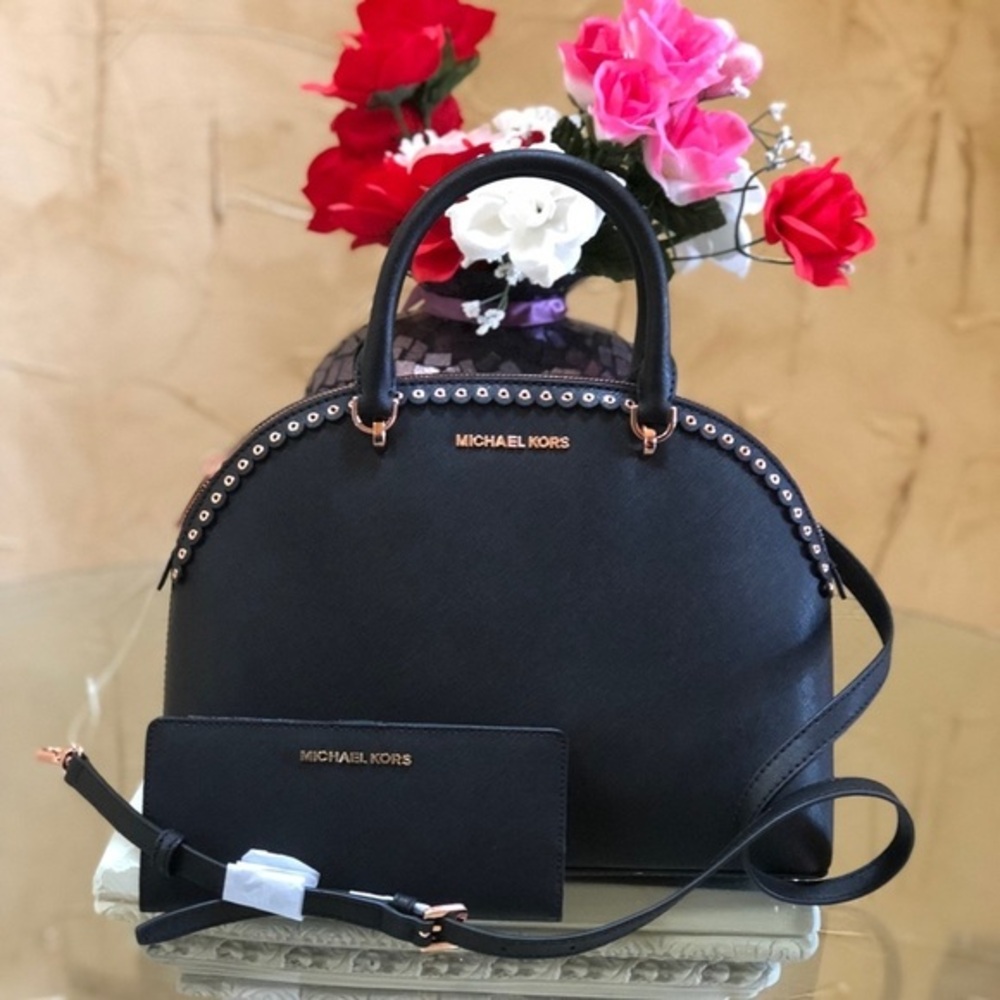 Michael kors Emmy Large dome satchel+Wallet Set - Picture 2 of 7